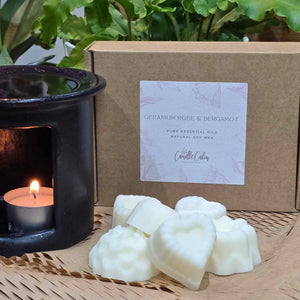 Geranium Rose & Bergamot Wax Melts - 6 pack