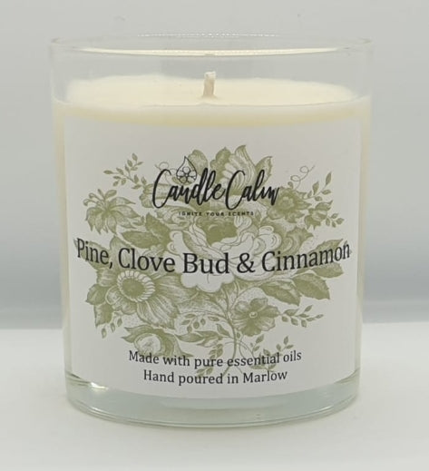 Pine, Clove Bud and Cinnamon 30cl candle. The best candles in the UK.