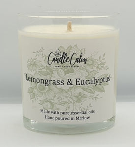 Lemongrass and Eucalyptus 30cl candle. The best candles in the UK.