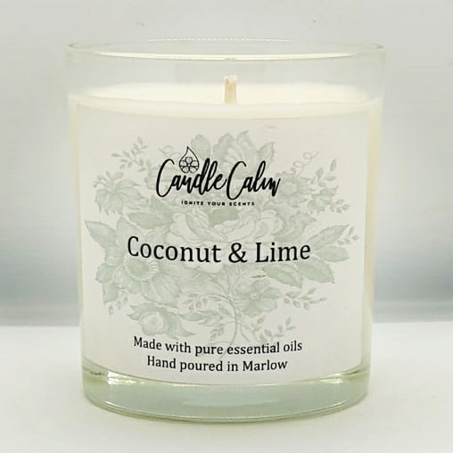 Coconut and Lime 30cl candle. The best candles in the UK.