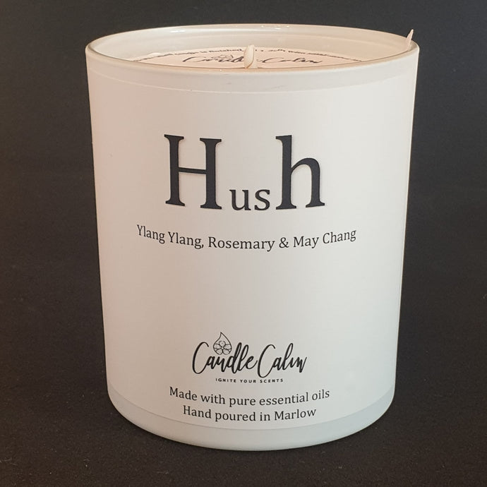 Hush 30cl candle. The best candles in the UK.